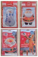 Inflatable Christmas Decorations Reindeer, Snowman, Father Christmas Santa...
