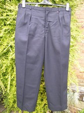 Vintage British Rail navy wool