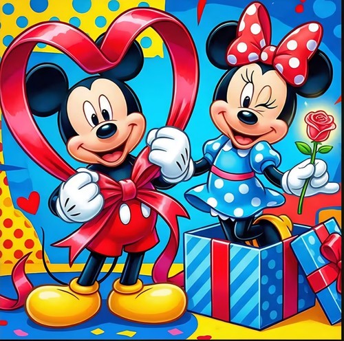 Mickey and minnie mouse - mickey,