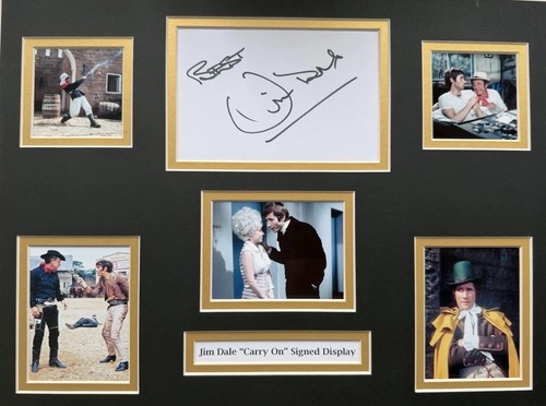 Jim dale carry signed - jim, “carry