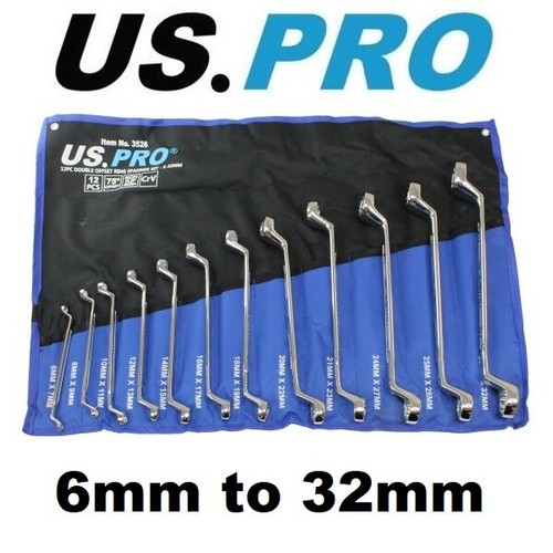 12pc offset ring spanner - ring,
