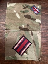 British Army QARANC NURSING TRF MTP blanking plate set Smock, UBACS