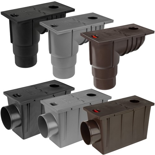 Downpipe gutter settler - downpipe,