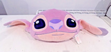 Primark Disney Angel Pillow Cushion from Lilo + Stitch Pink Good Condition