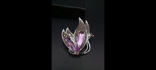 Vintage purple crystal - vintage,