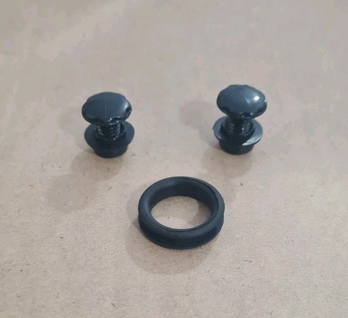 Rubber ring and - fixing, bolts