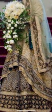 Mongas bridal lengha - bridal, and