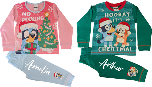Personalised bluey christmas - personalised,