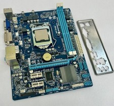 Gigabyte GA-H61M-DS2 DVI REV: 1.0 Socket 1155 Motherboard with Backplate and CPU