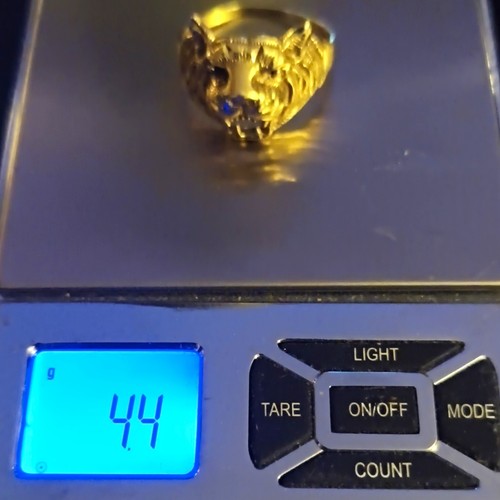 10k yellow gold signet ring - 10k,