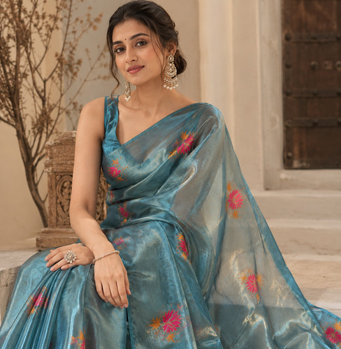 Tissue soft silk - , saree