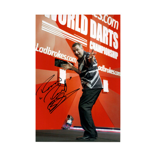 Ronnie baxter signed 12x8 - ronnie,