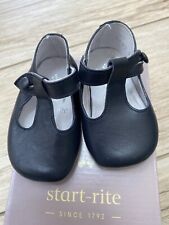 Startrite Navy Leather Baby Shoes Size 6 Months 