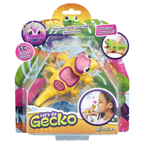 Animagic let gecko yellow - animagic, let's