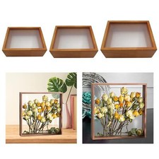 Wood Shadow Box Frame Desktop