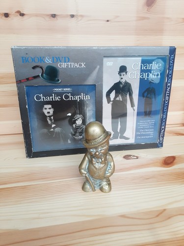 Charlie chaplin brass figure - charlie,