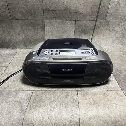 Sony cfd s01 radio - cd, cassette