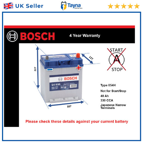 Car battery s4030 - s4030, bosch