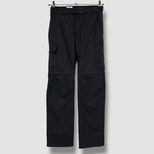 COLUMBIA Mens Black Silver Ridge Utility Convertible Pants SIZE W30 L32 New