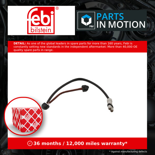Brake pad wear indicator - brake,
