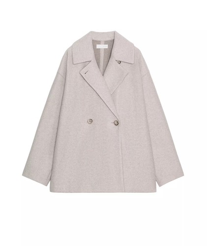 Zara soft double breasted - , coat