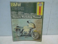 BMW Twins Haynes Manual 1970 onwards R50/5 R60/5 R75/5 R90/6 R100/7 S RS