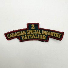 Genuine WW2 2 Canadian Special