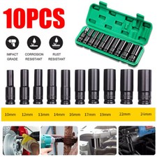 10pc Metric Deep Impact Socket