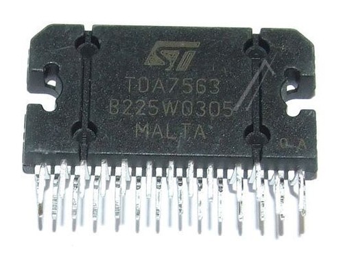 Integrated circuit tda7563 - integrated,
