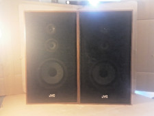 Vintage JVC Tall Loudspeakers Tested and working, MODEL LABEL MISSING