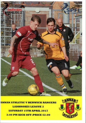Annan athletic berwick - annan, v