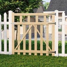 Garden wooden gate pedestrian - gate,