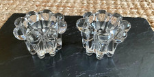 2x Vintage Reims France Clear