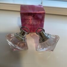 2 X 5ml Chopard Wish Pink Diamond  Eau De Toilette Miniature edt
