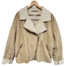 Old Navy Shearling Moto Desert