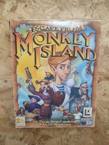 Escape from monkey island - escape,