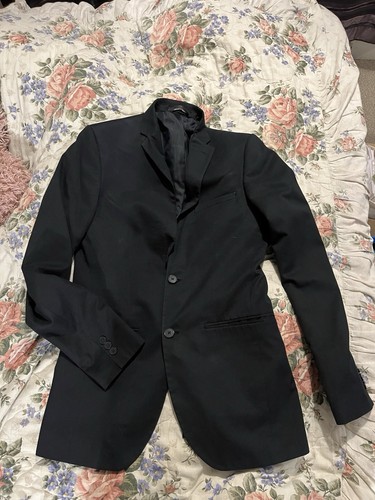 Men navy blue - men's, suit