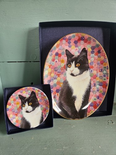 Royal worcester ivory cats - worcester,