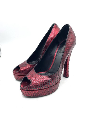 Marc jacobs red peep - red,