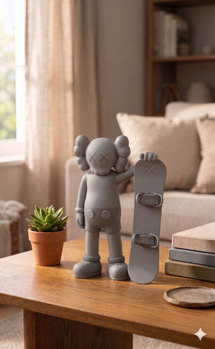 Kaws style figure 3d - kaws,