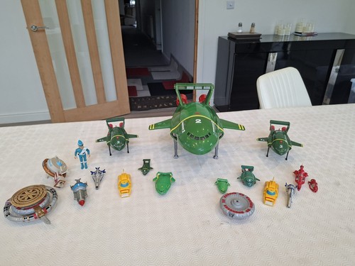 Vintage thunderbirds vehicle - vintage,