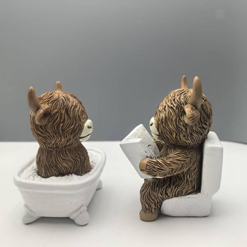 Bathroom figurine desktop - bathroom,