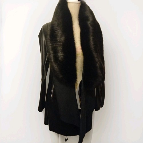 You faux leather - leather, jacket/