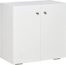 Modern White Storage Cabinet