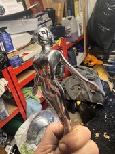 Scooter Mod Flying Lady Chrome Metal