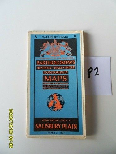 Vintage bartholomews half - bartholomews, "half