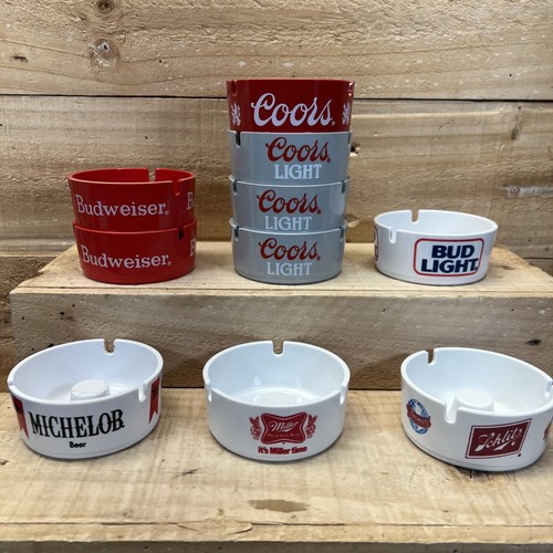 Beer ash tray schlitz - 10,