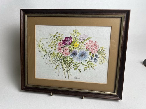 Watercolour floral bouquet - floral,