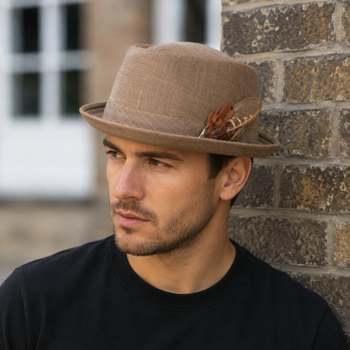 Pork pie trilby hat - trilby, classic