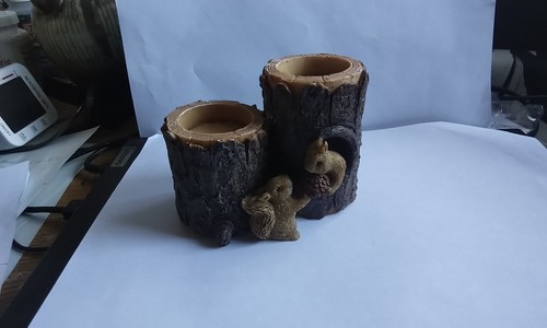 Tree trunks with squirrels - tree,